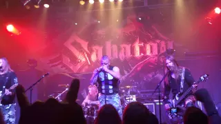 Sabaton Metal Crue Charlotte, NC 5/13/15