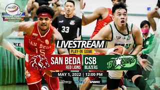 NCAA Season 97: San Beda Red Lions vs. CSB Blazers (Men's Basketball: Play-in)