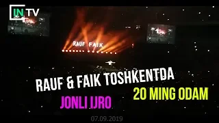 RAUF FAIK Toshkentda - Humo Arena Coke'n Music. Jonli Ijro