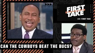 Stephen A. laughs at Michael Irvin’s Cowboys vs. Bucs take | First Take