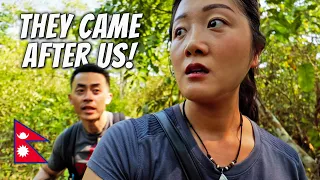 Our Most TERRIFYING MOMENT in Nepal 🇳🇵 Chitwan National Park