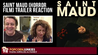 Saint Maud (Horror Film - OFFICIAL TRAILER) Nadia Sawalha & The Popcorn Junkies REACTION