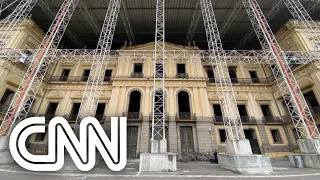 Restaurações marcam os 204 anos do Museu Nacional | LIVE CNN