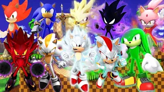 Sonic Battle MUGEN | All Sonic Forms (Last MUGEN Video)