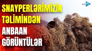 Ordumuzun snayperləri belə hazırlanır – Təlimdən GÖRÜNTÜLƏR | DÖYÜŞÇÜ