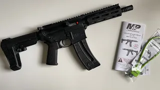 Unboxing - Smith & Wesson M&P 15-22P (Pistol Version)