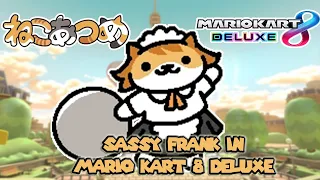 Sassy Frank from Neko Atsume in Mario Kart 8 Deluxe - Hack