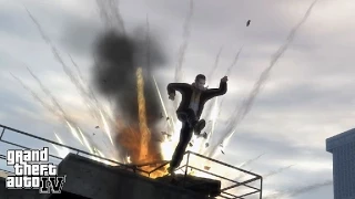 Каскадёрские трюки нико в гта 4 / Stunts Niko in GTA 4