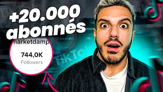 Comment PERCER sur TikTok ? 20.000 abonnés en 3 jours