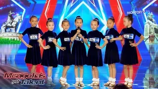 Royal dance хамтлаг I Өхөөрдөм охидын хамтлаг I 1-р шат I Дугаар 3 I Mongolia's got talent 2018