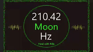 210.42 hz Moon frequency | sacral chakra frequency for menstruation, Period