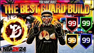 I BROKE THE BUILDER IN 2K… NEW 4-WAY 6’3 GUARD FROM HELL IN NBA2K24😈THE BEST GUARD BUILD IN NBA2K24!