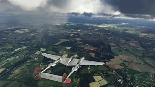 MSFS FlyingIron P38L Lightning first look (and first crash, and second look)