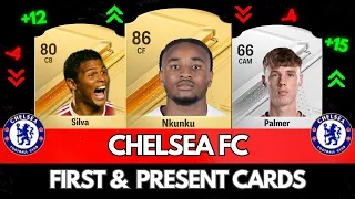 EA FC 24 | CHELSEA FC FIRST AND PRESENT CARDS 🧐💯| FT. Palmer , Mudryk , Silva ... etc