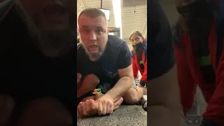 Jiu-Jitsu Professor Detaining Man Before Police Make Arrest