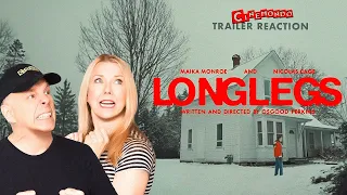 Longlegs Trailer Reaction! Nic Cage | Maika Monroe | Oz Perkins!