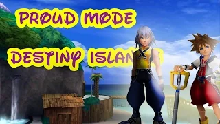 Kingdom Hearts 1.5 HD ReMix | Proud Mode Walkthrough Video 2 | How to Level on Destiny Islands