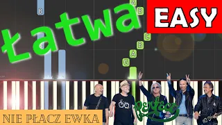 🎹 Nie płacz Ewka (Perfect) - Piano Tutorial (łatwa wersja) 🎵 NUTY W OPISIE 🎼