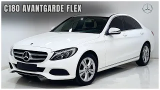 MERCEDES C180 AVANTGARDE FLEX 2017 | Detalhes na RB Motors Santos SP