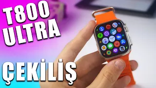 EN UCUZ ÇAKMA APPLE WATCH 8 ULTRA T800 ULTRA DETAYLI İNCELEME