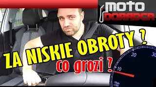 Czym grozi jazda na zbyt niskich obrotach? #MOTODORADCA