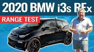 2020 BMW i3s With Range Extender 70mph Range Test