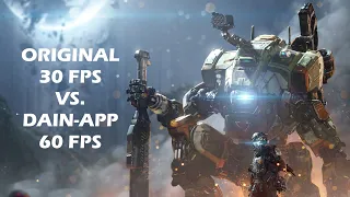 [DAIN-APP 60fps comparison] Titanfall 2 Single Player Cinematic Trailer