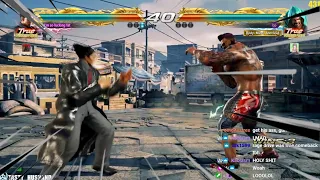 Tekken on a Hitbox be like