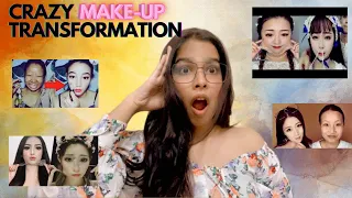 CRAZY Asian Makeup Transformations 😱 Chinese Makeup Tutorial Compilation| Asian Makeup Tutorials