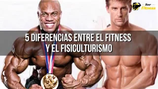 Diferencias entre Fitness y Culturismo