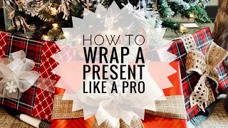 HOW TO WRAP A PRESENT LIKE A PRO | Gift Wrapping Tutorial - 2020 Edition
