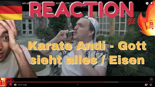 Canadian Rapper reacts to German Rap | Karate Andi   Gott sieht alles : Eisen  #5MIN06SEC @SMAKSHADE