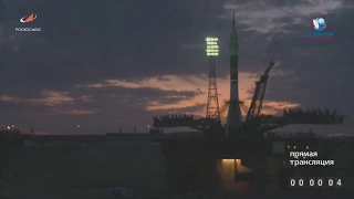 Запуск космического корабля "Союз МС-15"