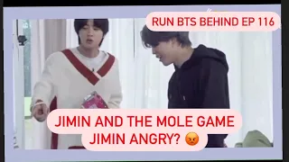 JIMIN AND THE MOLE GAME | [ENG SUB] Run BTS Ep 116 BEHIND