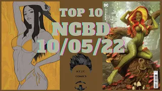 TOP 10 NEW COMIC BOOK DAY (NCBD) FOR 10/05/22