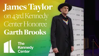 James Taylor on Garth Brooks | The 43rd Kennedy Center Honors