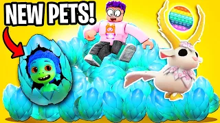 LANKYBOX Hatches EVERY NEW MYTHIC EGG PET In ROBLOX ADOPT ME!? (NEW POP IT MEGA GOLDHORN LUCA PET?!)