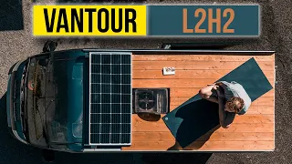 Après un incendie, il aménage son nouveau FOURGON, un Ducato L2H2 - VANTOUR