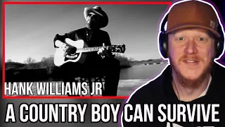 Hank Williams Jr. - A Country Boy Can Survive REACTION | OFFICE BLOKE DAVE