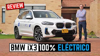 BMW iX3 🔋 La exitosa X3 ahora con tren motriz 100% eléctrico⚡ Prueba - Reseña (4K)