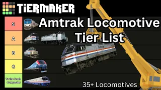 Amtrak Locomotive Tier List - 35+ Locomotives