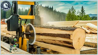 100 Incredible Fastest Big Chainsaw And Wood Sawmill Machines For Extreme Cutting