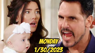 Full CBS New B&B Monday, 1/30/2023 The Bold and The Beautiful Episode (January 30, 2023)