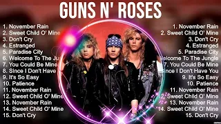 Guns N' Roses Full Album ⭐ Beautiful Songs ⭐ Popular Songs