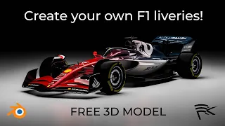 Create your own F1 Livery renders (Tutorial)