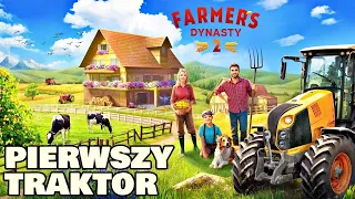 Pierwszy traktor. ☆ Farmer's Dynasty 2 Early Access ☆ #1 ㋡ Anton