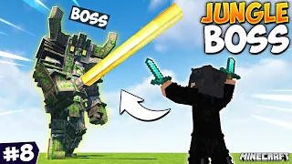 Fighting with JUNGLE BOSS in Minecraft World Maze [Episode 8]