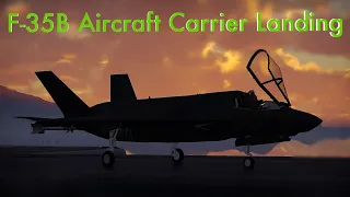 F-35B Aircraft Carrier Landing - War Thunder - Horizontal Modded War Thunder
