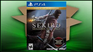 Sekiro Shadows Die Twice: Game of the Year Edition (US Version) [PS4] (Unboxing/Offline/Review)