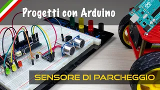 Progetti Arduino: sensore di parcheggio IoT